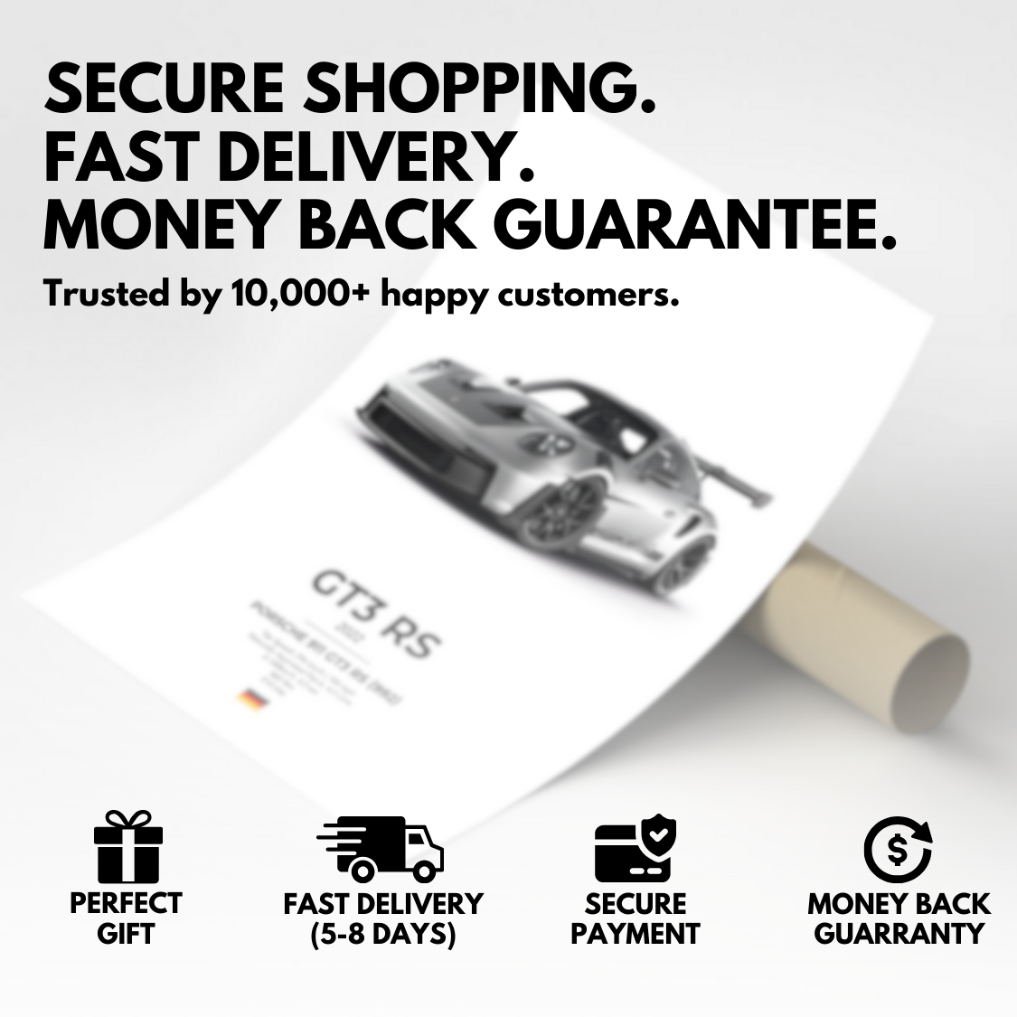 Porsche 718 Cayman GT4 RS Poster