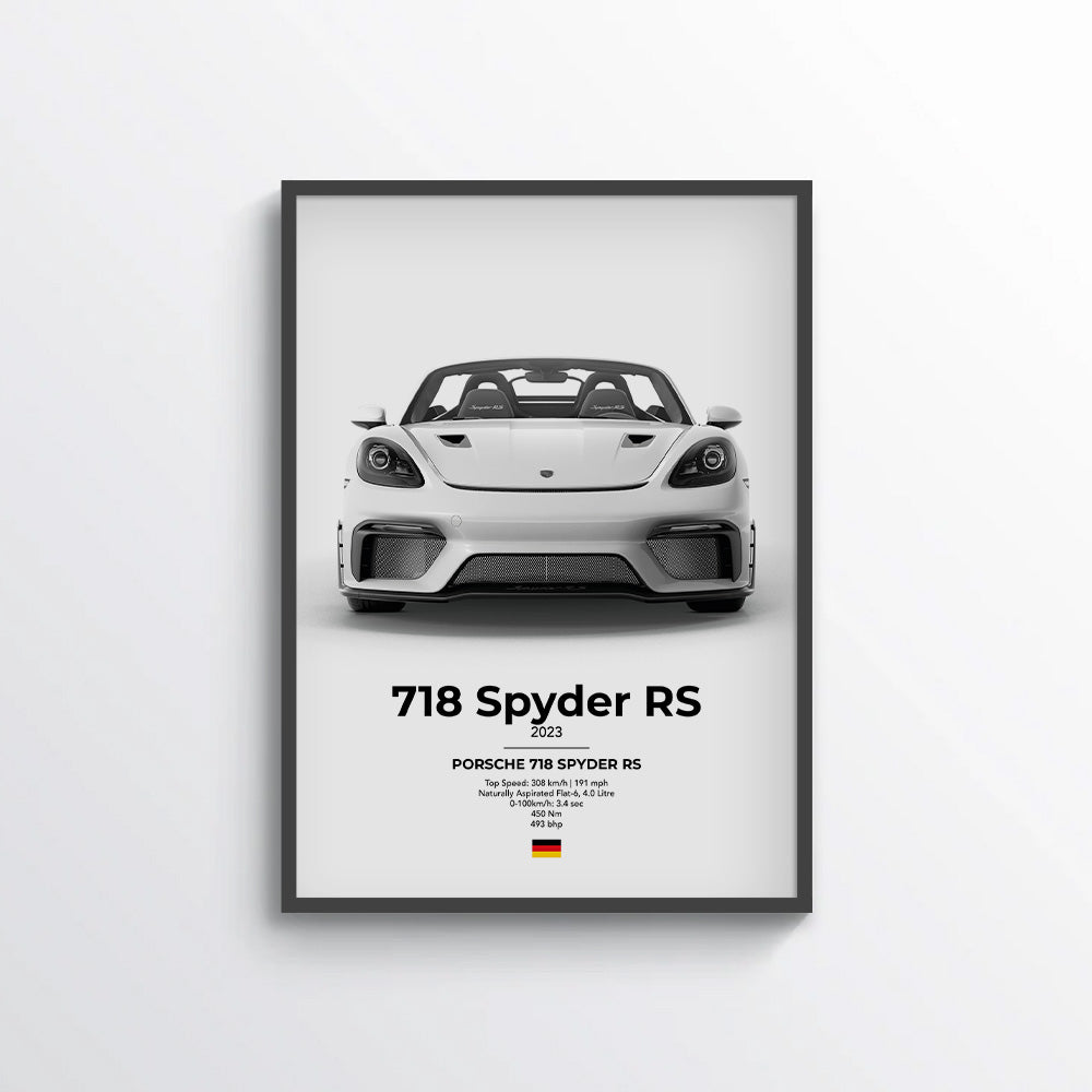 Porsche 718 Spyder RS Poster
