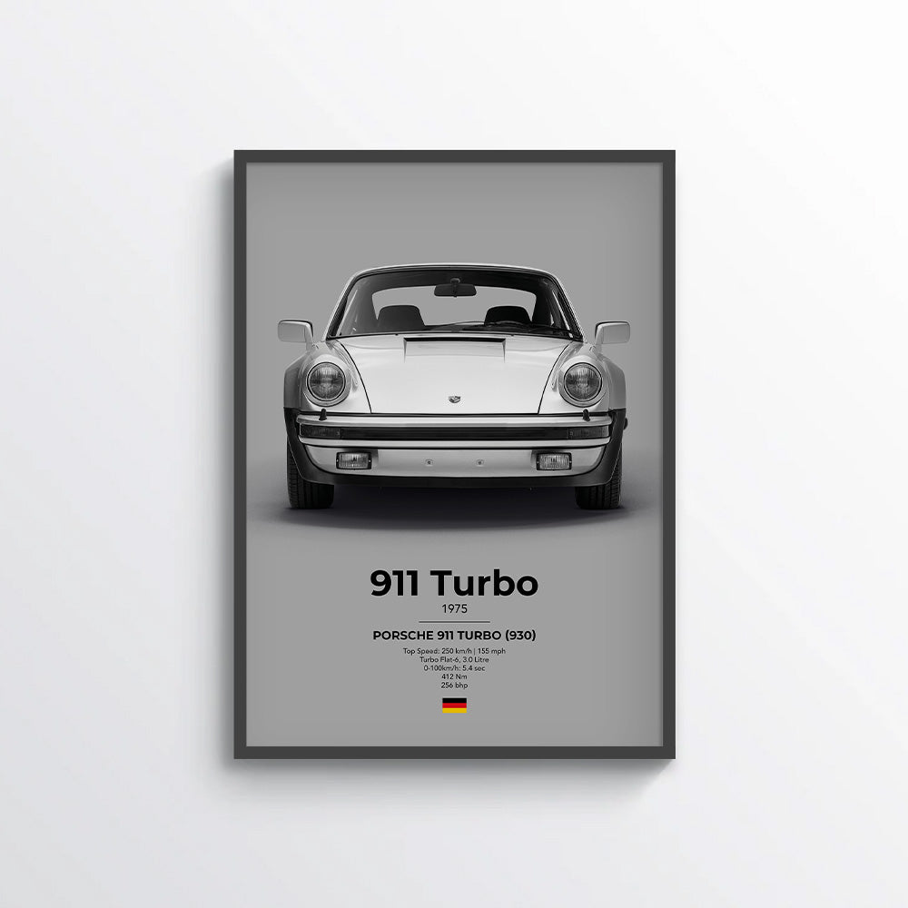 Porsche 911 Turbo (930) Poster