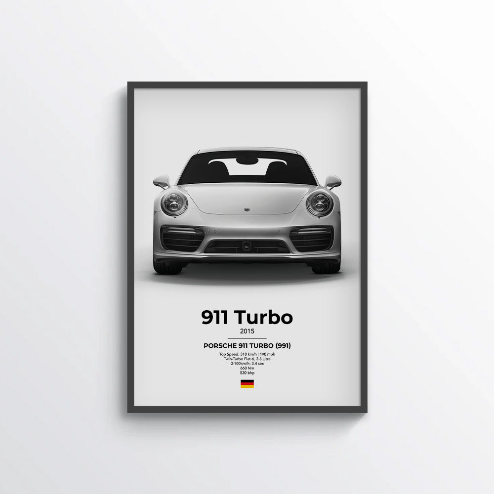 Porsche 911 Turbo (991) Poster