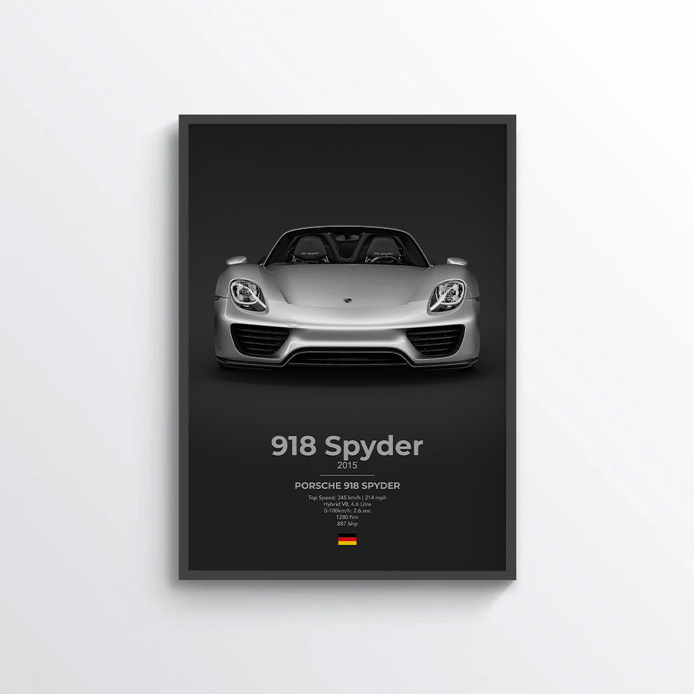 Porsche 918 Spyder Poster