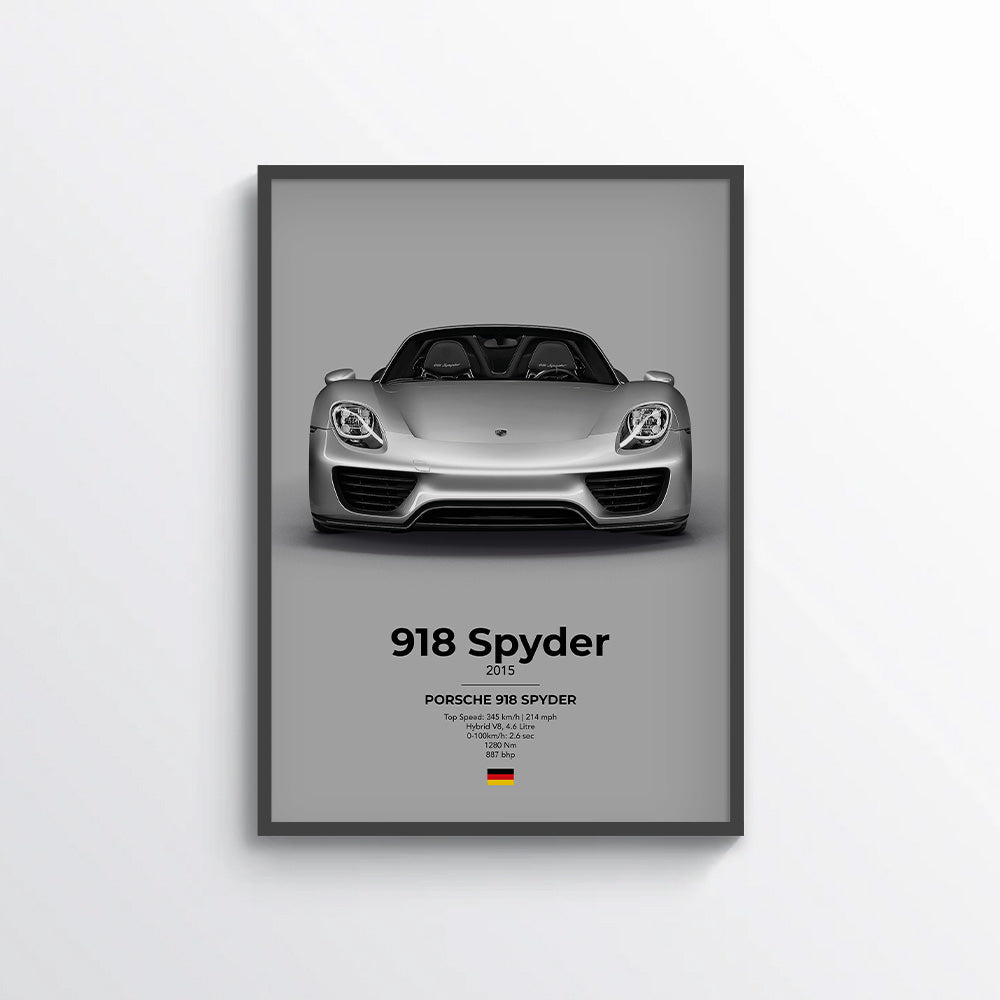Porsche 918 Spyder Poster