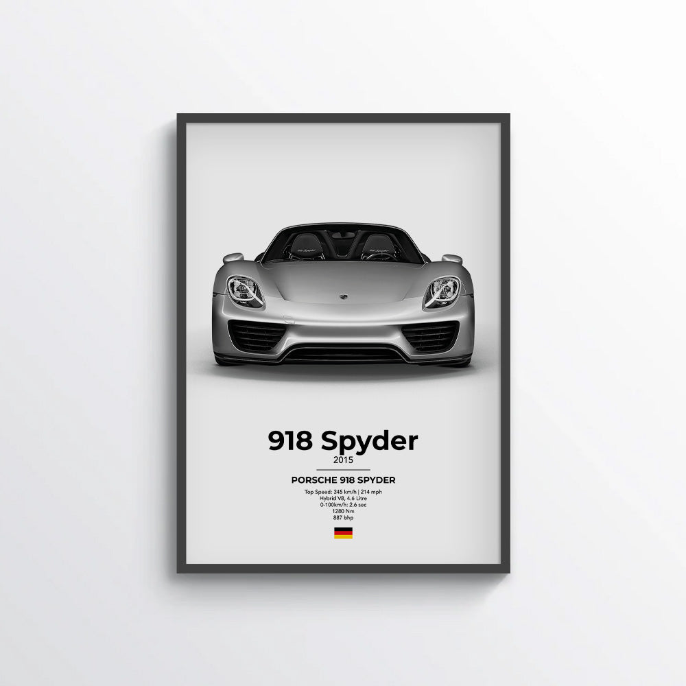 Porsche 918 Spyder Poster