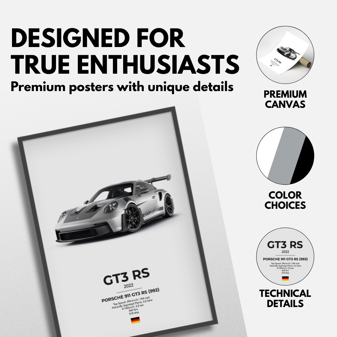 Porsche 718 Cayman GT4 RS Poster