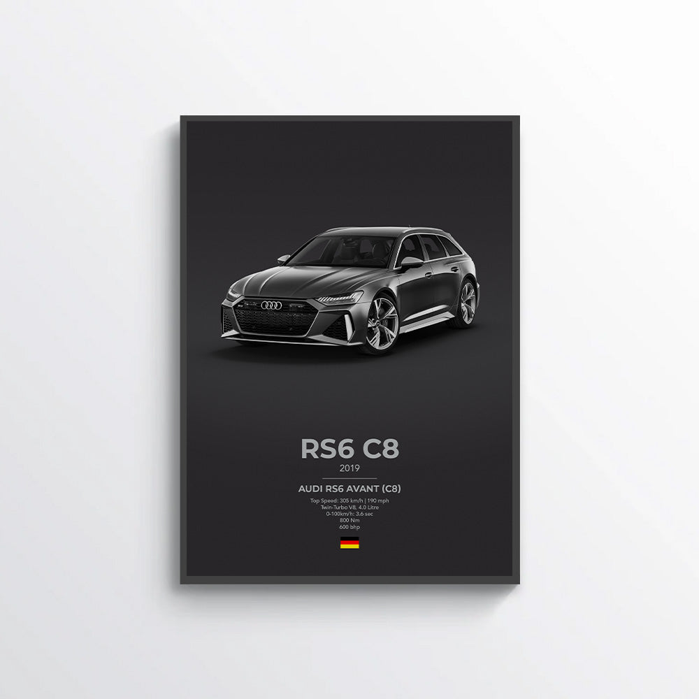 Audi RS6 Avant (C8) Poster