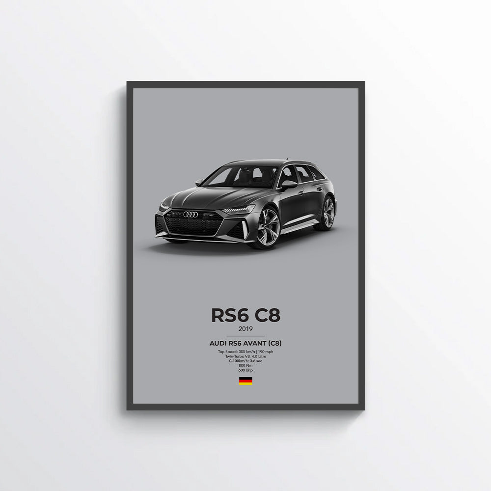 Audi RS6 Avant (C8) Poster