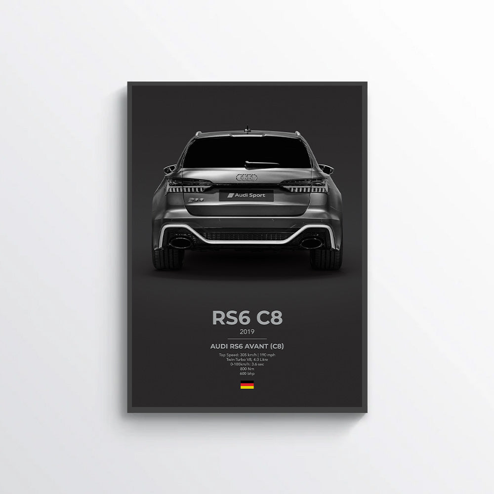 Audi RS6 Avant (C8) Poster