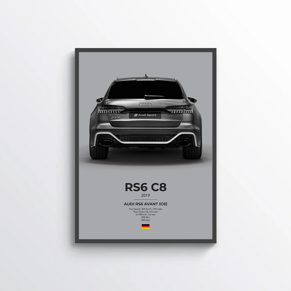 Audi RS6 Avant (C8) Poster