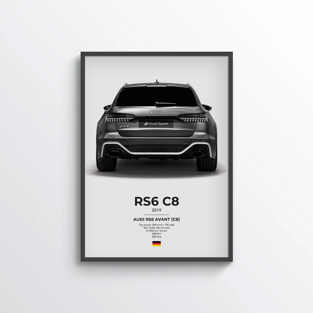 Audi RS6 Avant (C8) Poster