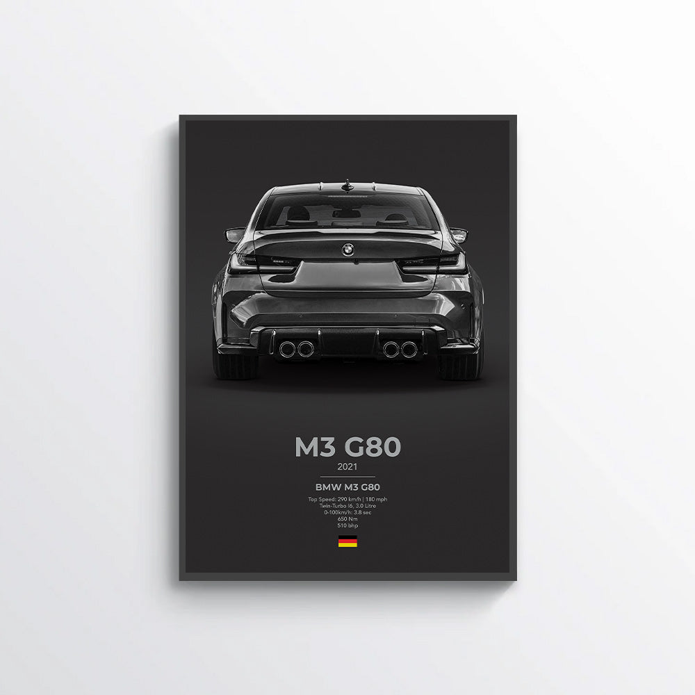 BMW M3 G80 Poster