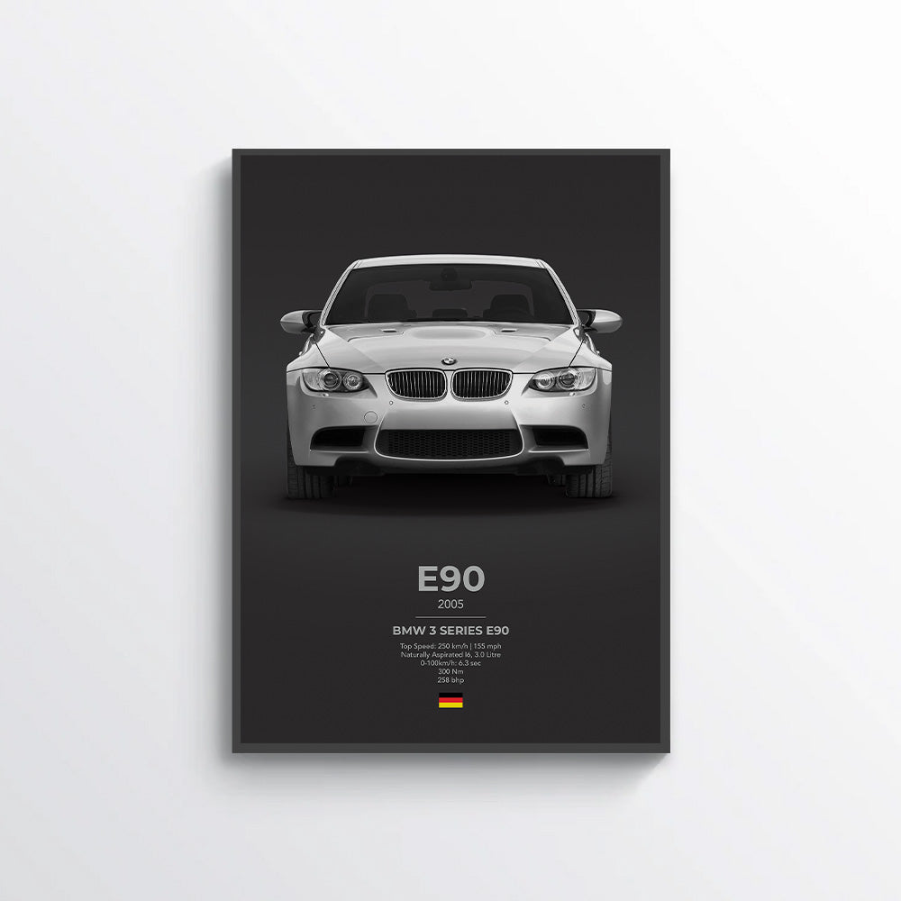 BMW E90 Poster