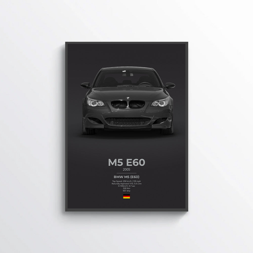 BMW M5 E60 Poster
