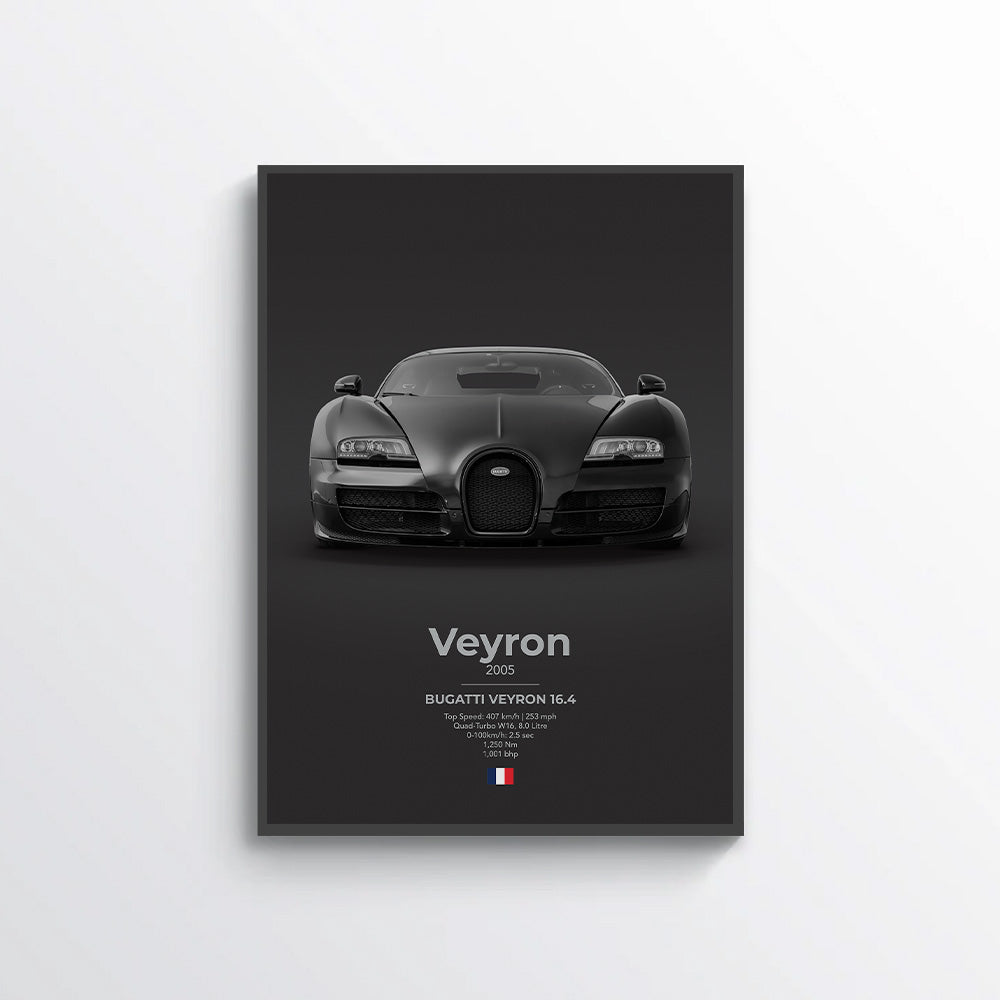 Bugatti Veyron Poster