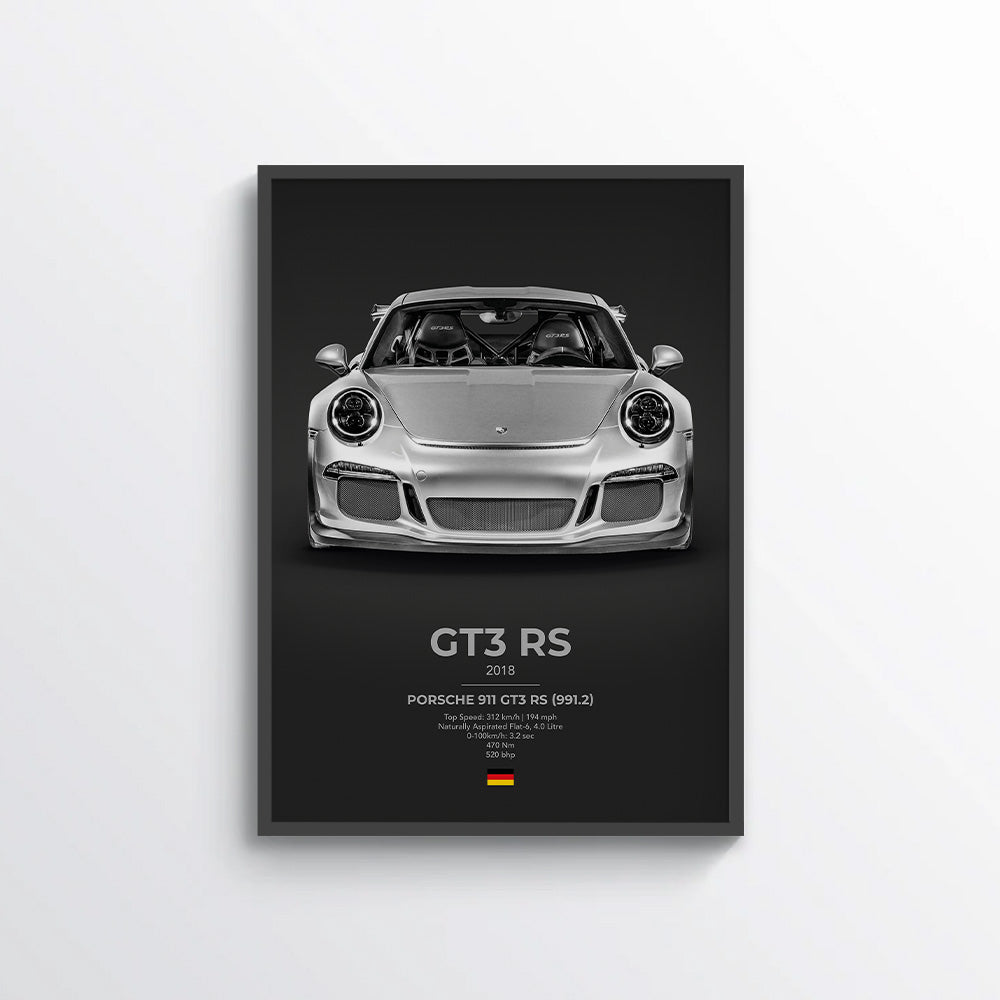 Porsche 911 GT3 RS (991.2) Poster
