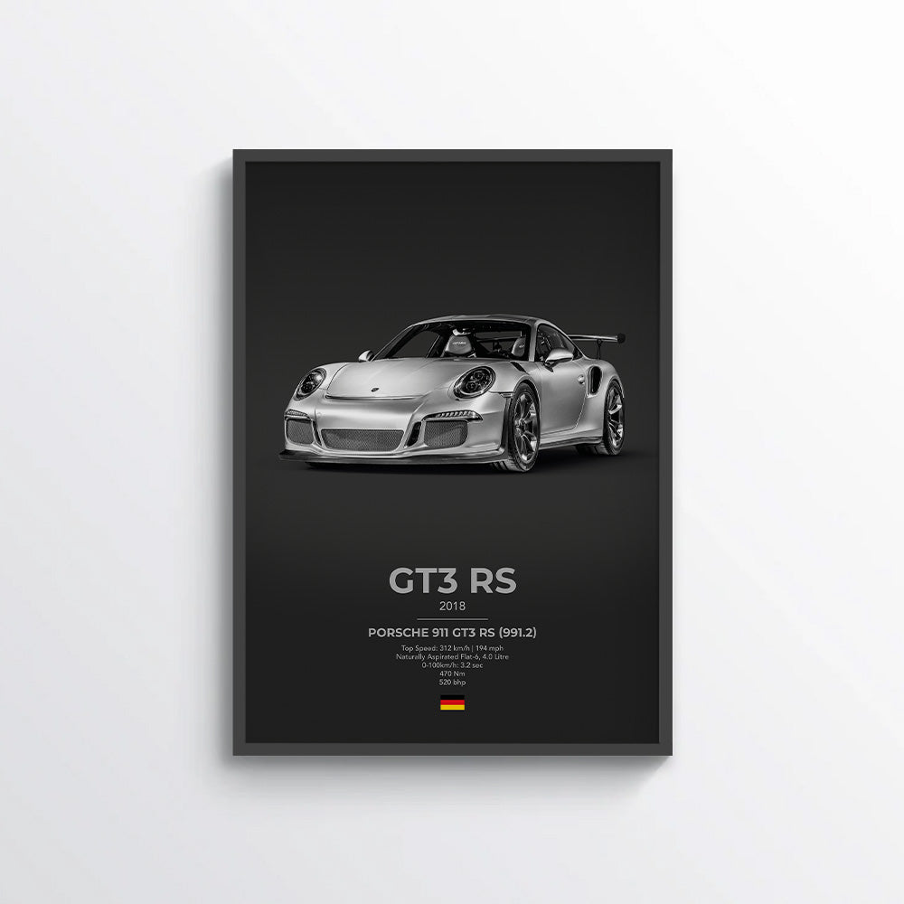 Porsche 911 GT3 RS (991.2) Poster
