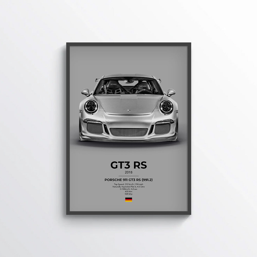 Porsche 911 GT3 RS (991.2) Poster