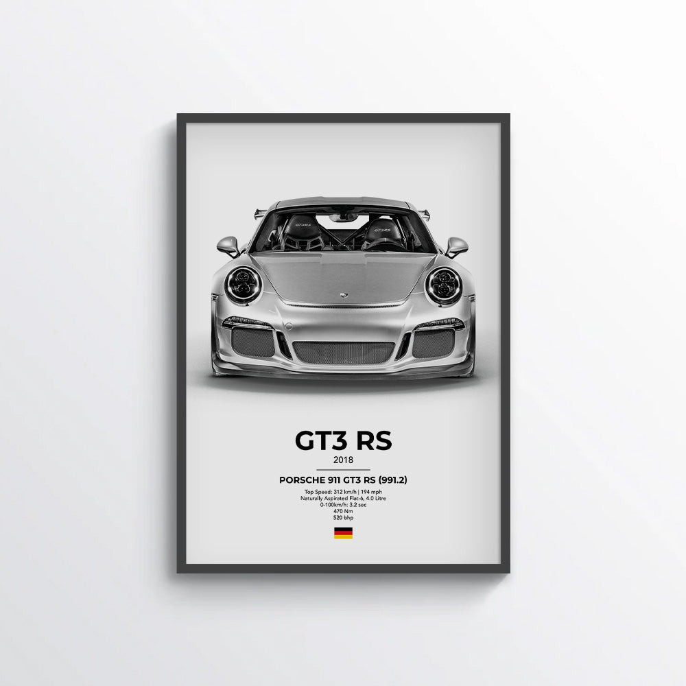 Porsche 911 GT3 RS (991.2) Poster