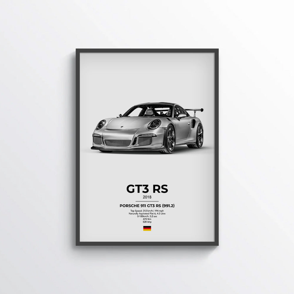 Porsche 911 GT3 RS (991.2) Poster