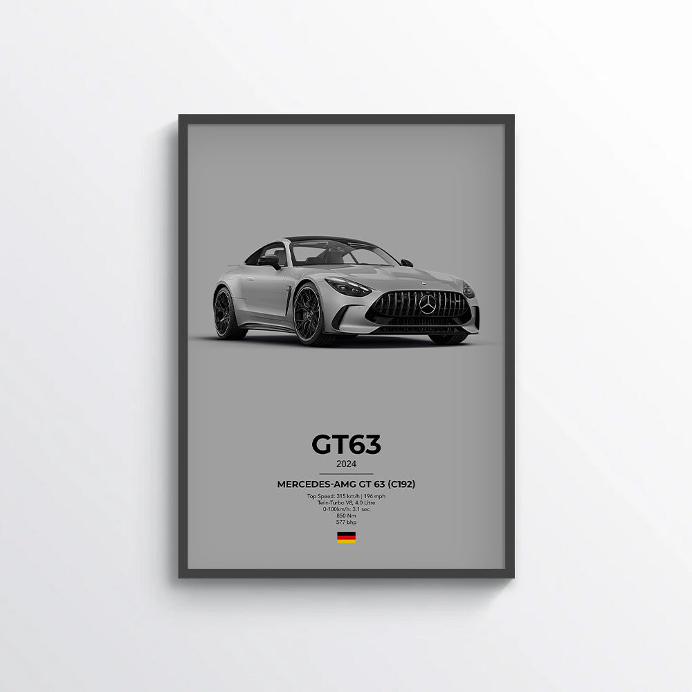 Mercedes AMG GT63 (C192) Poster