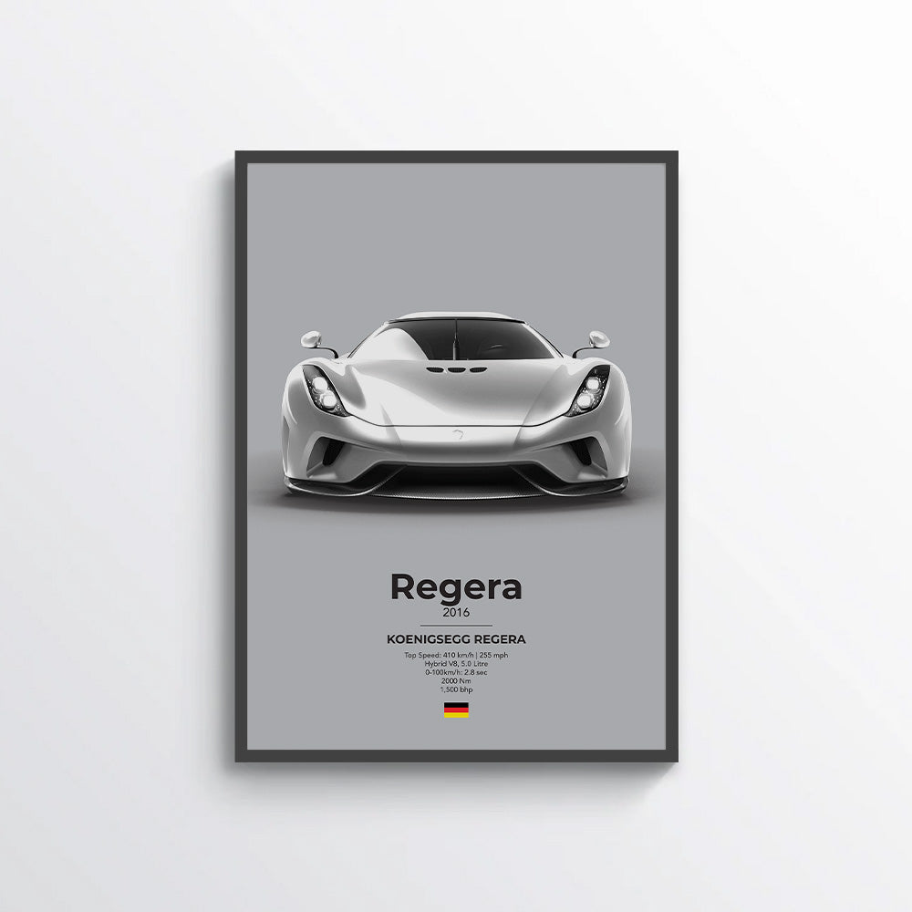 Koenigsegg Regera Poster
