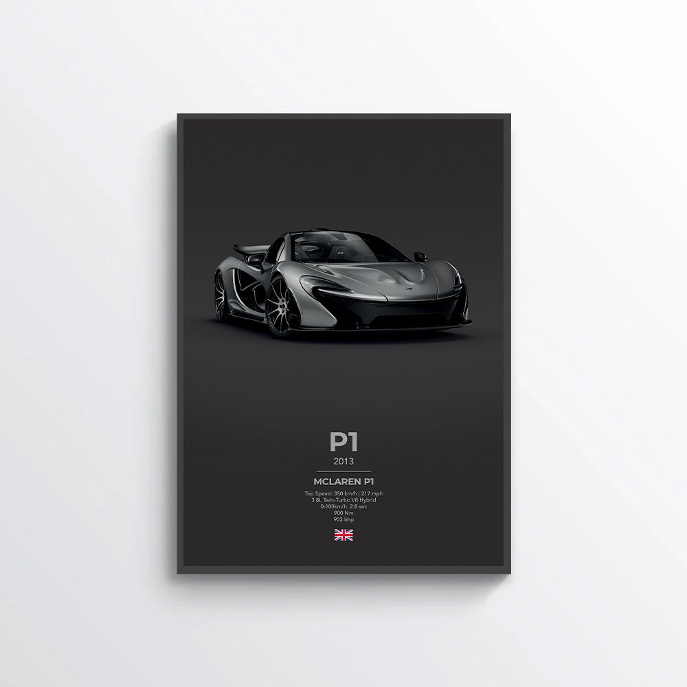 McLaren P1 Poster