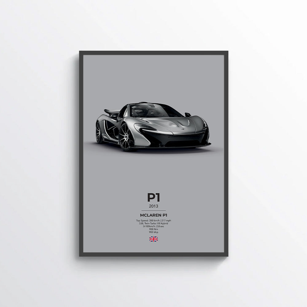 McLaren P1 Poster