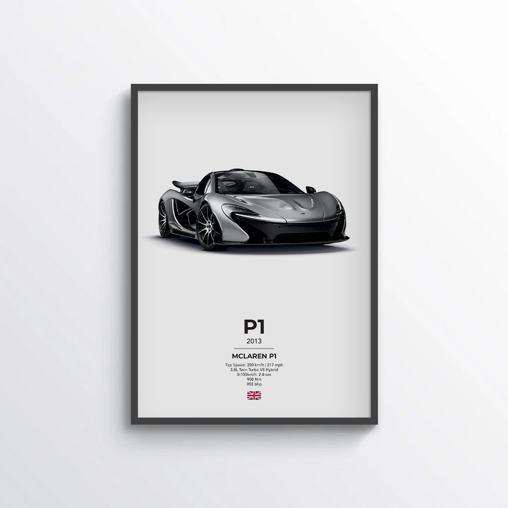 McLaren P1 Poster