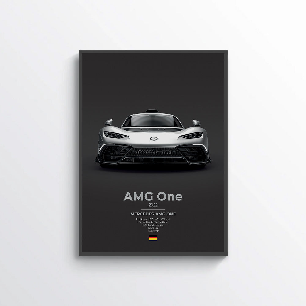 Mercedes AMG One Poster