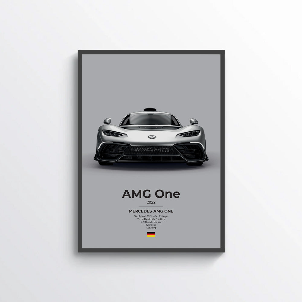 Mercedes AMG One Poster