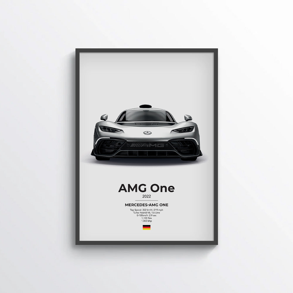 Mercedes AMG One Poster