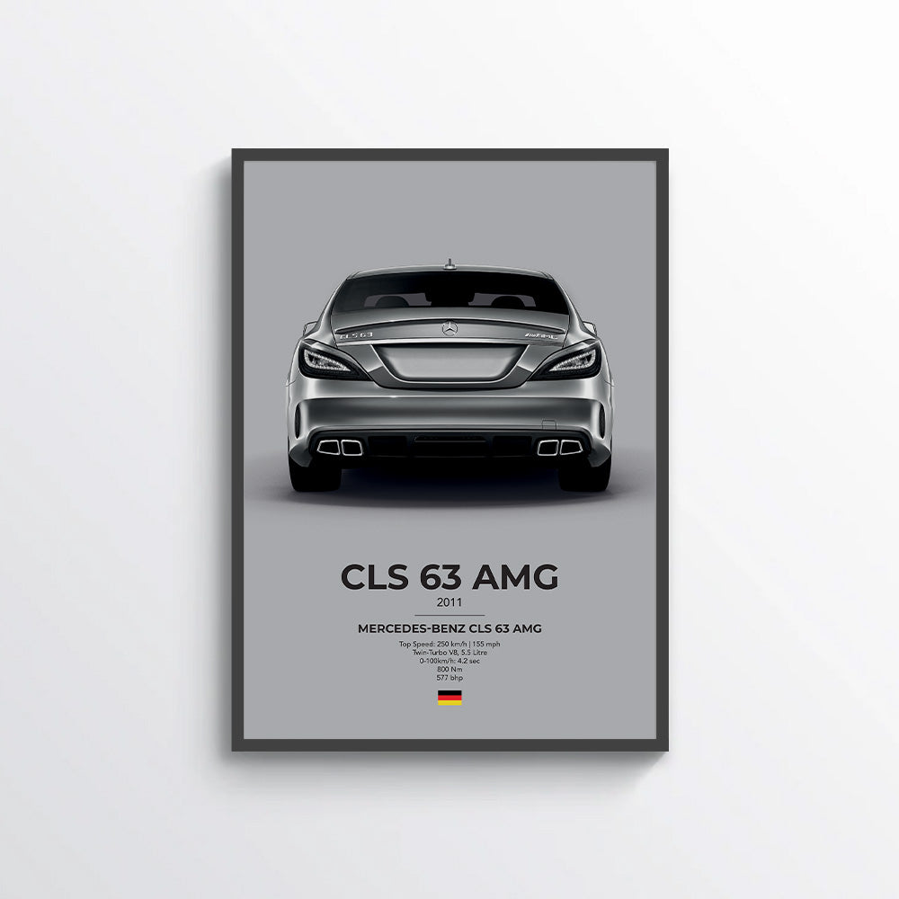 Mercedes AMG CLS 63 Poster