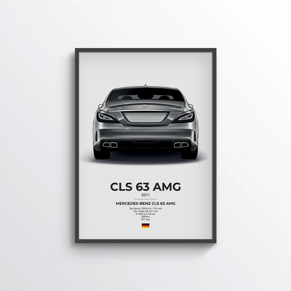 Mercedes AMG CLS 63 Poster