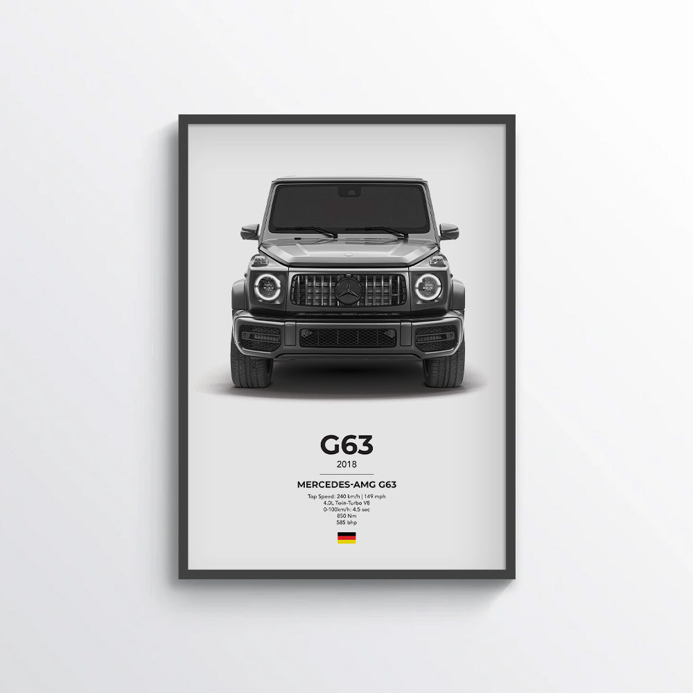 Mercedes AMG G63 Poster