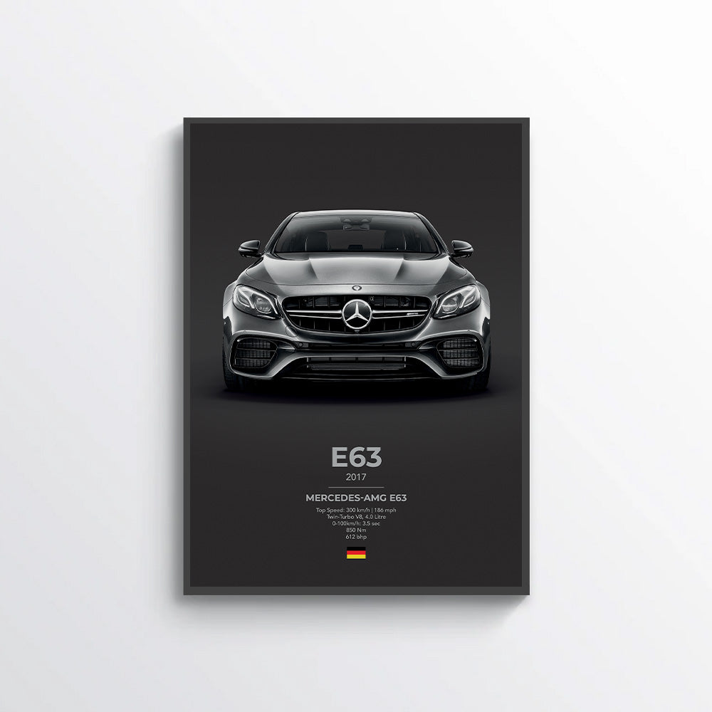 Mercedes AMG E63 Poster