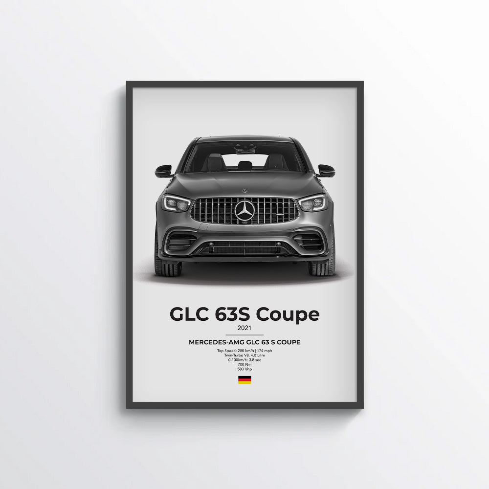 Mercedes GLC 63S AMG Poster