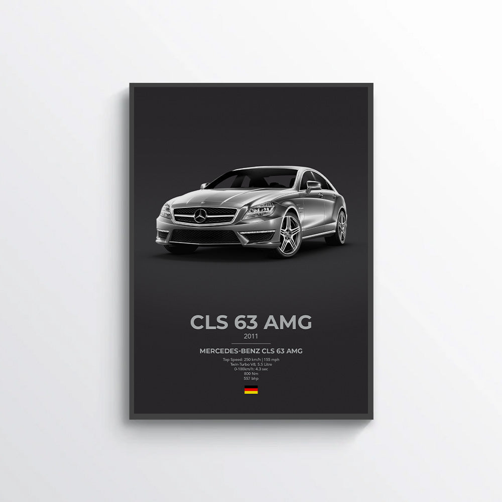 Mercedes CLS 63 AMG Poster