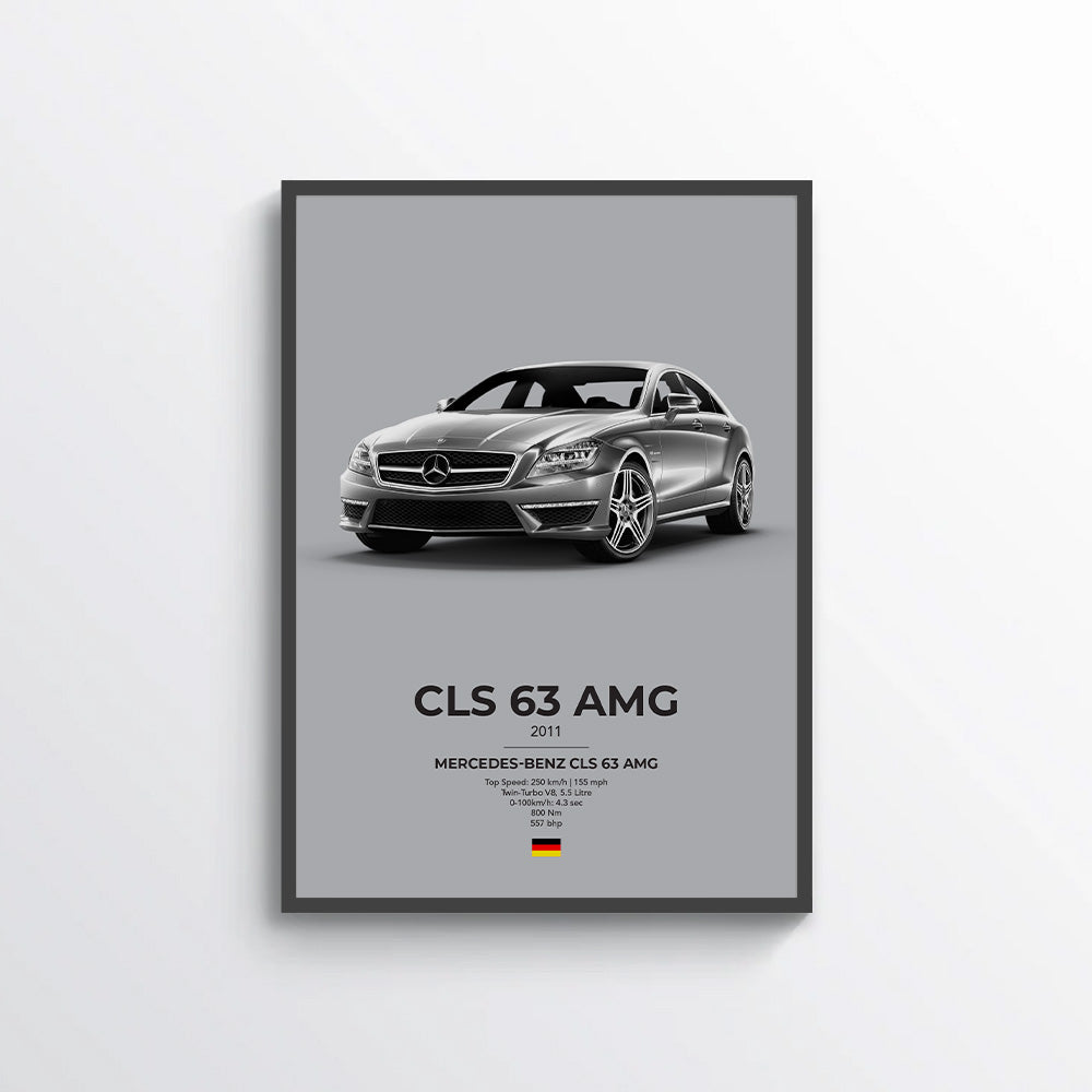 Mercedes CLS 63 AMG Poster