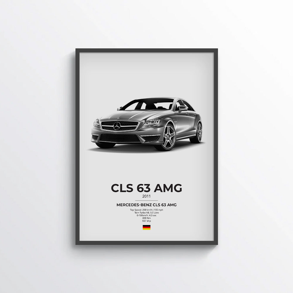 Mercedes CLS 63 AMG Poster