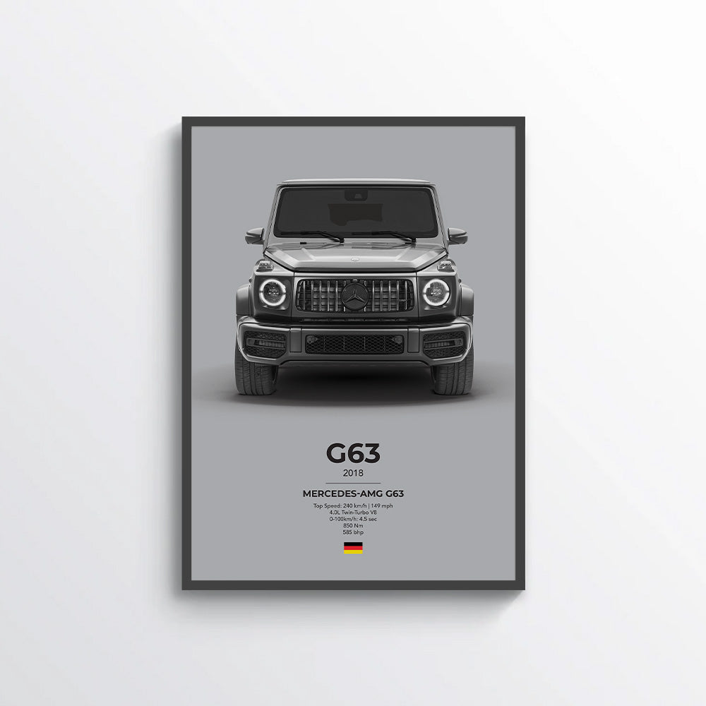 Mercedes AMG G63 Poster