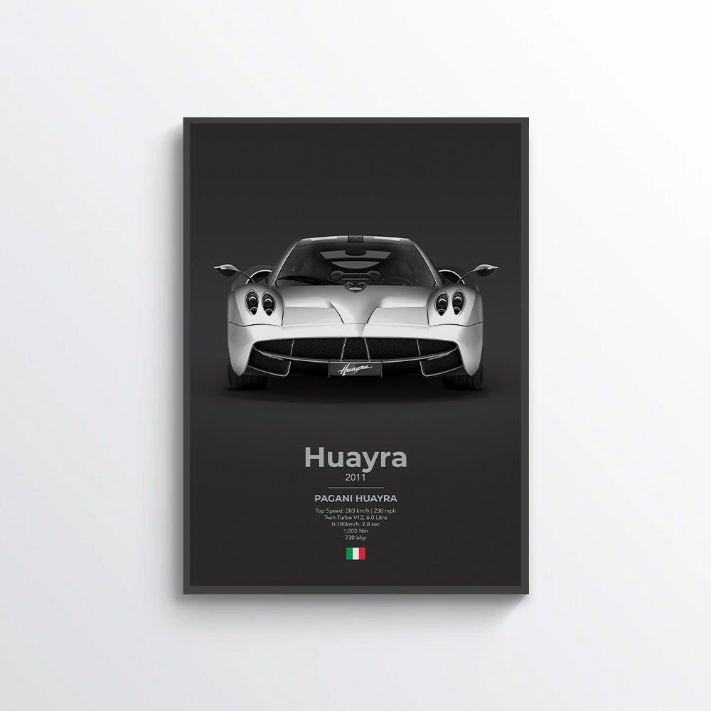 Pagani Huayra Poster