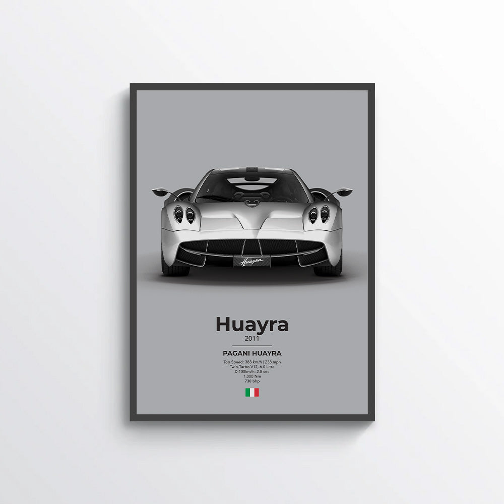 Pagani Huayra Poster