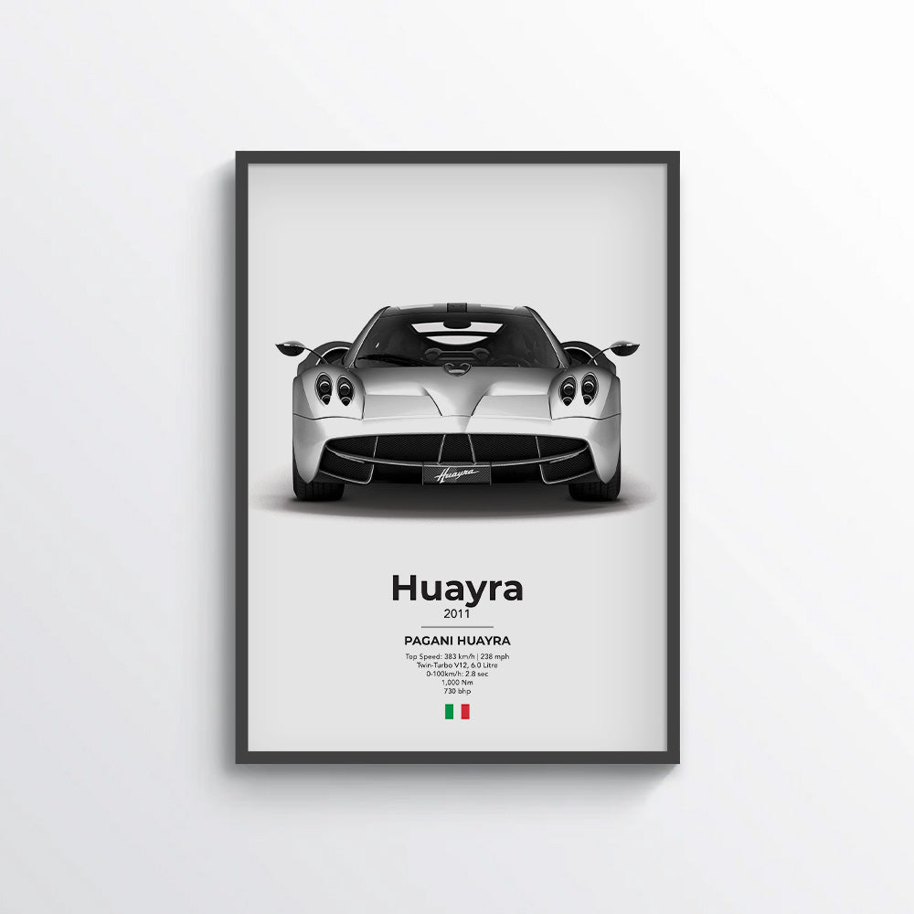 Pagani Huayra Poster