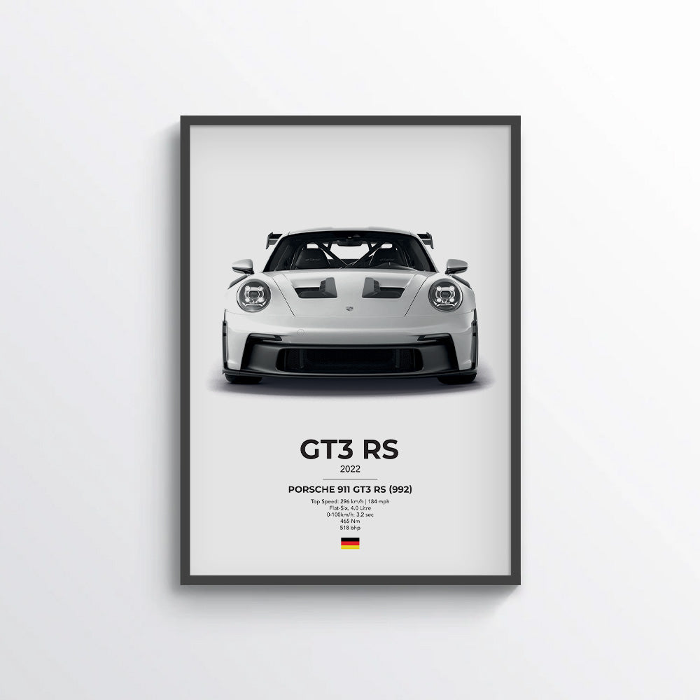 Porsche 911 GT3 RS (992) Poster