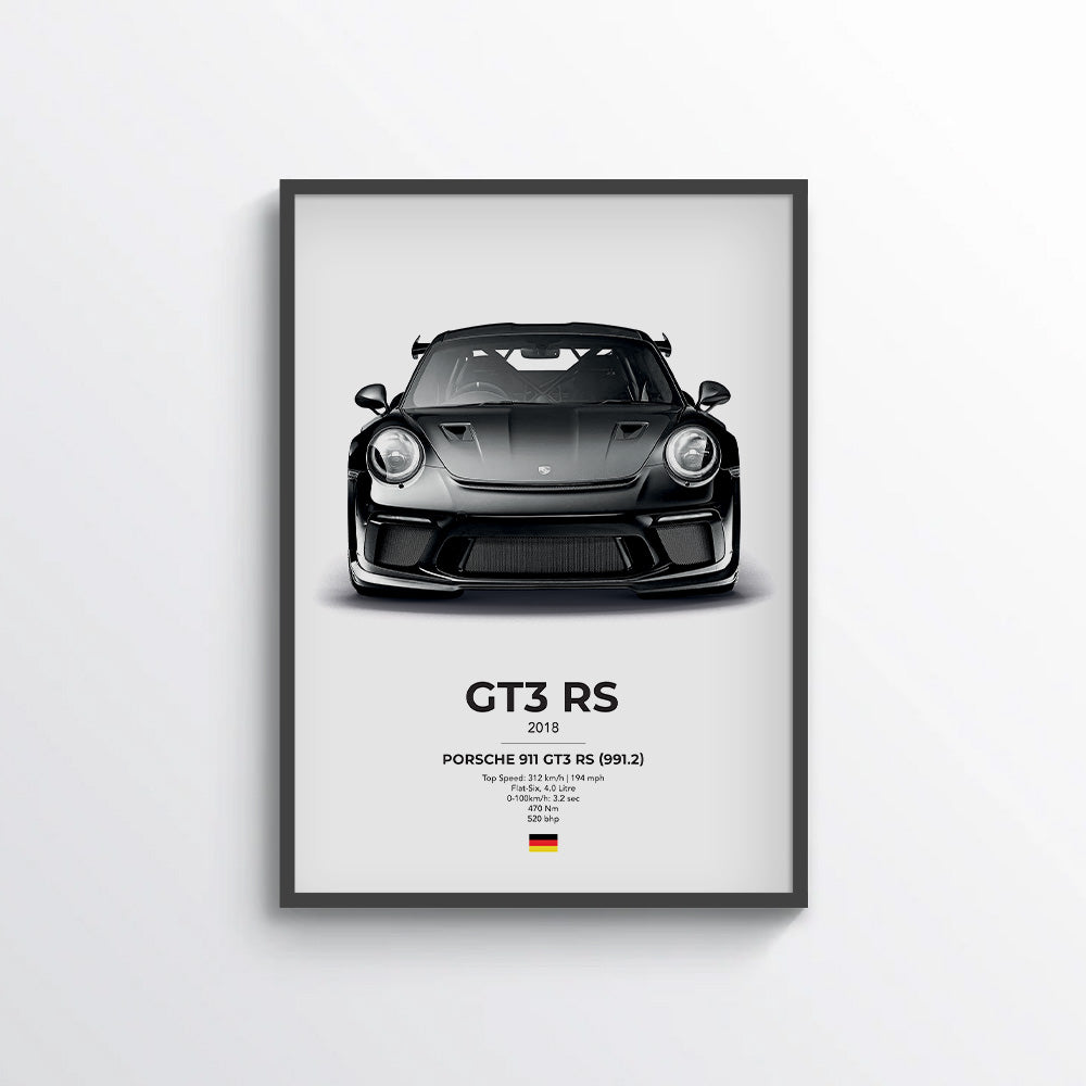 Porsche 911 GT3 RS (991.2) Poster