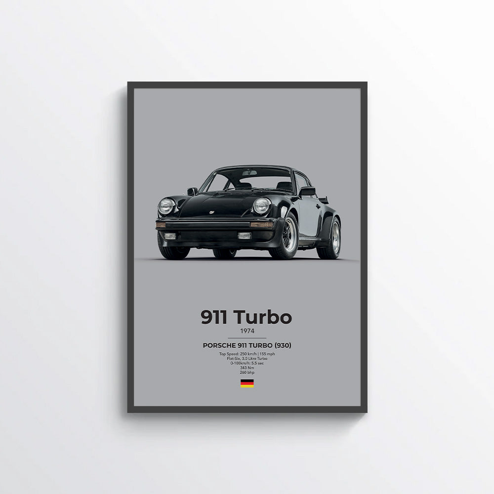 Porsche 911 Turbo (930) Poster