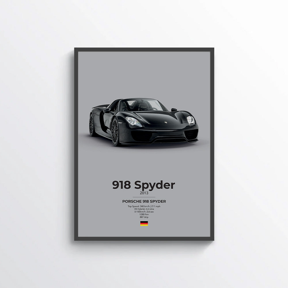 Porsche 918 Spyder Poster