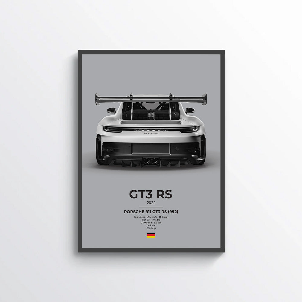 Porsche 911 GT3 RS (992) Poster