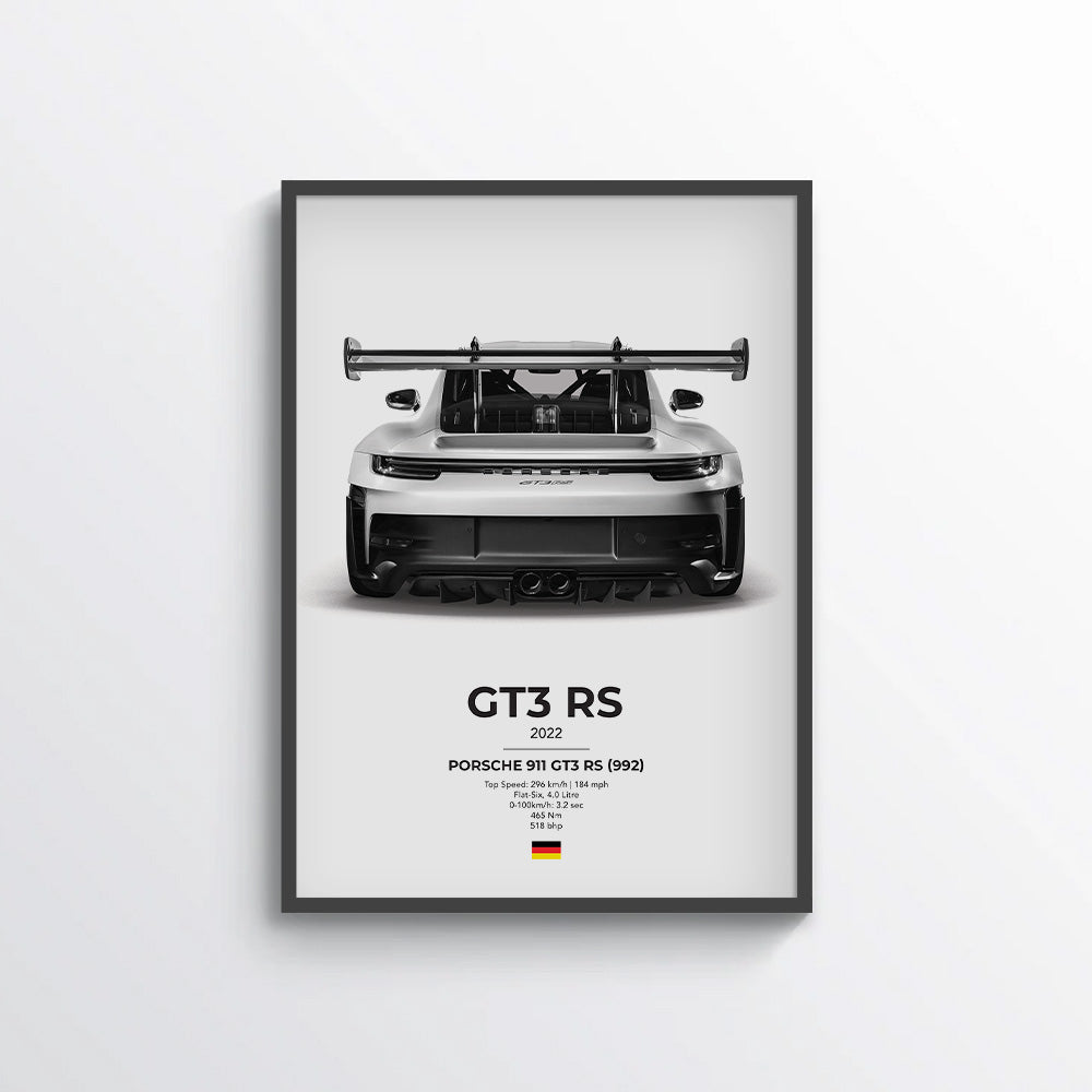 Porsche 911 GT3 RS (992) Poster