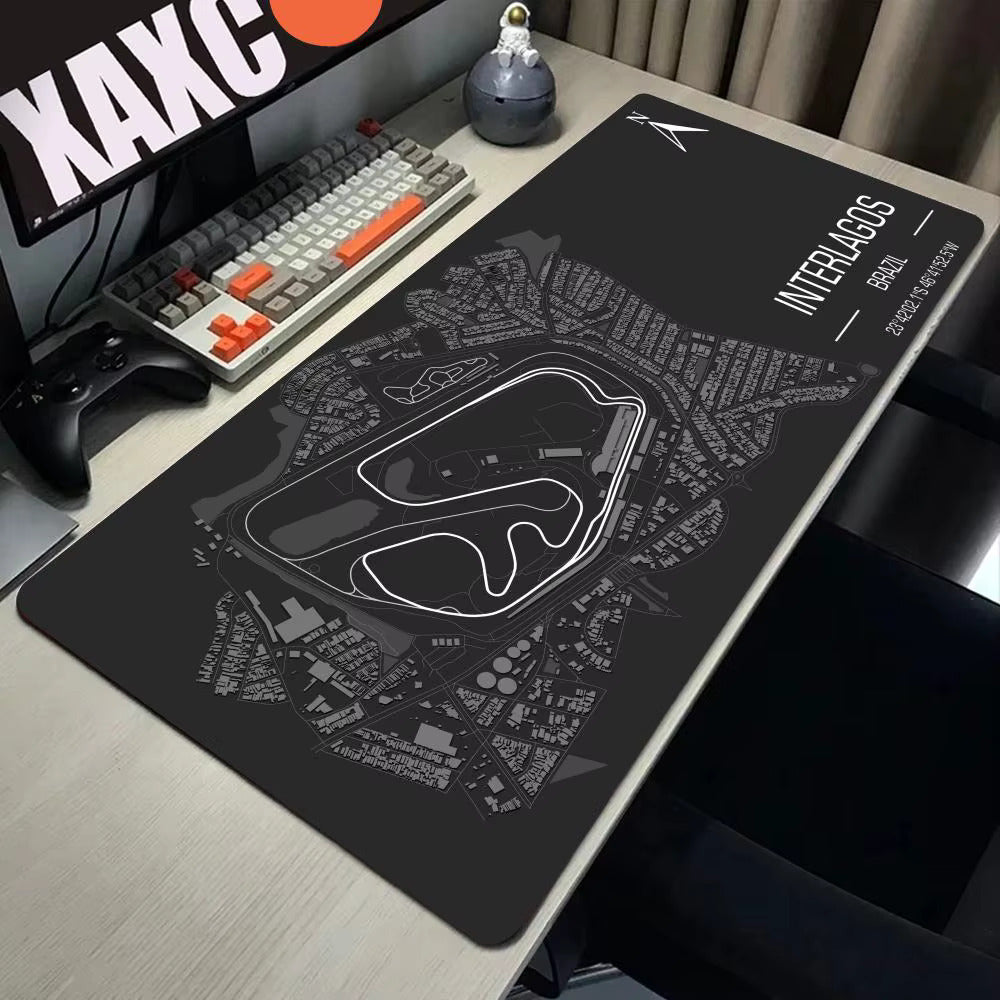 F1 Racetrack Mousepads