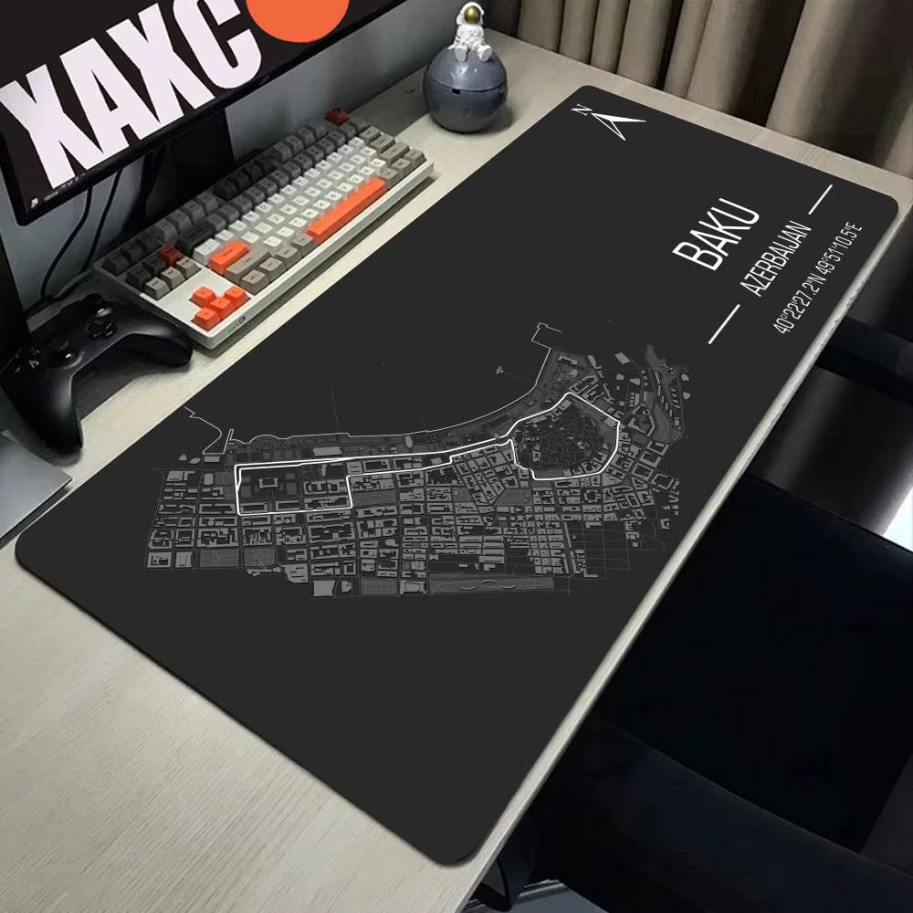 F1 Racetrack Mousepads